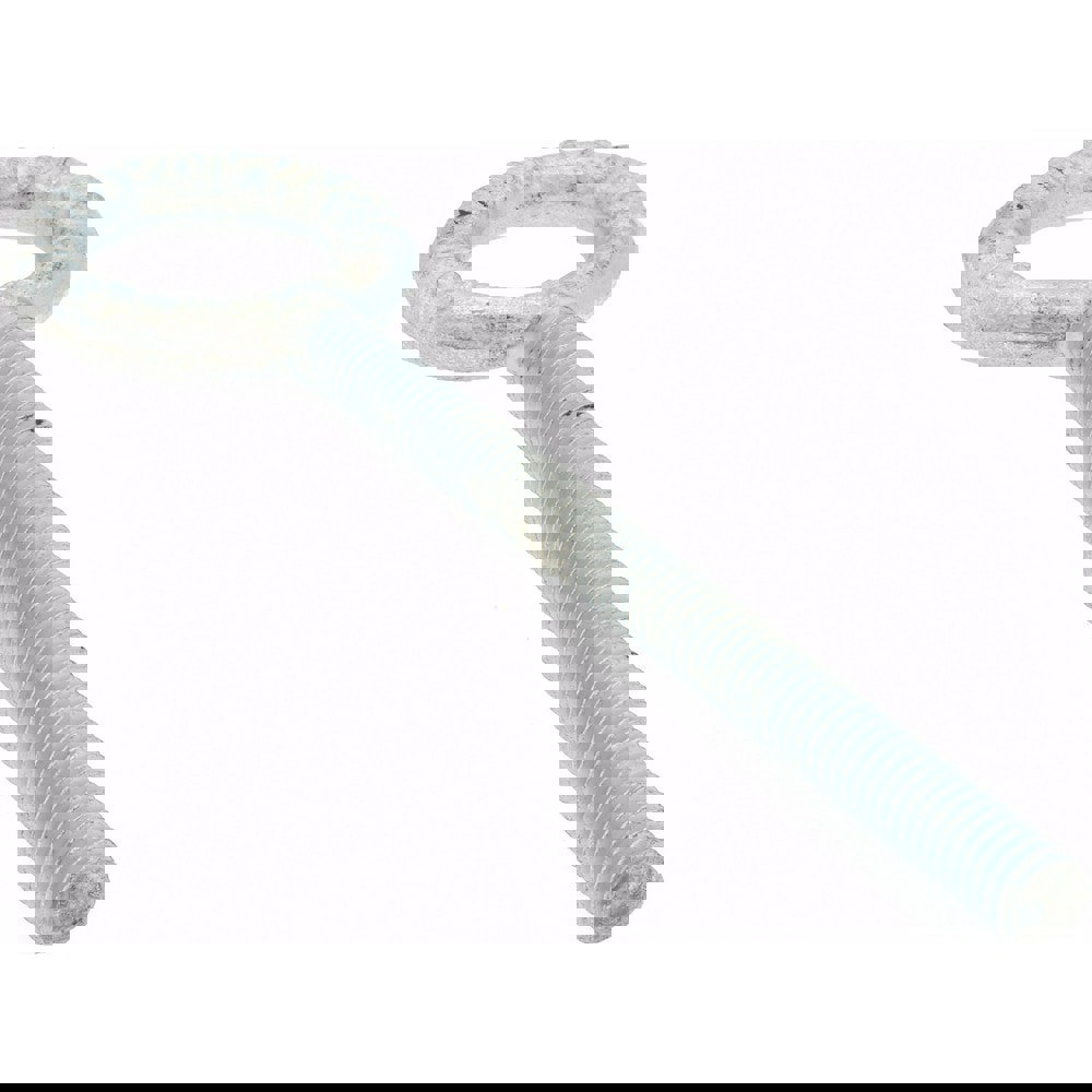 Fixed Lifting Eye Bolt: Without Shoulder, 900 lb Capacity, 5/16-18 Thread, Grade C-1035 Steel